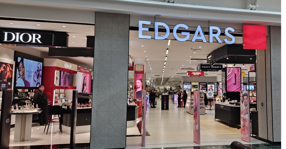 Dior and Edgars shopping-centre fit-out