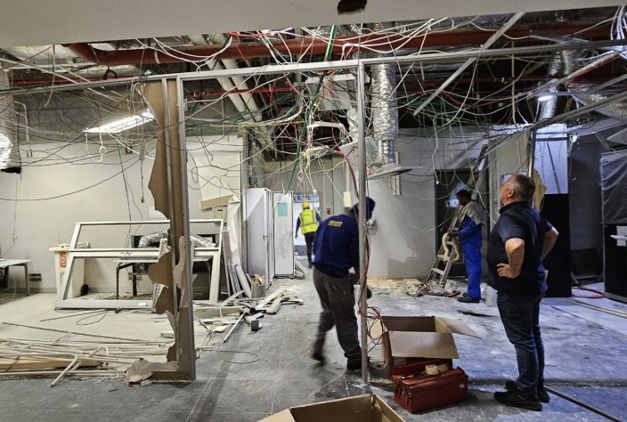 Retail store revamp in progress